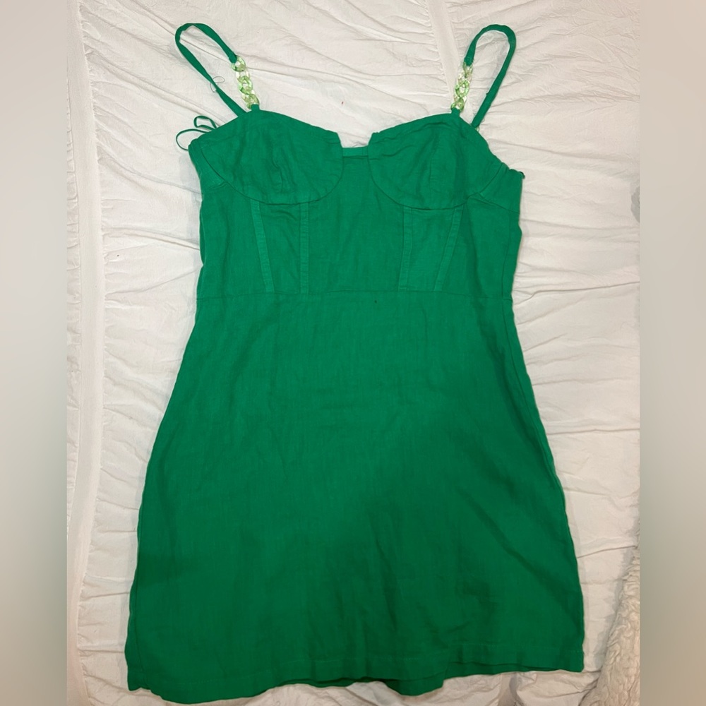 Zara Green Dress